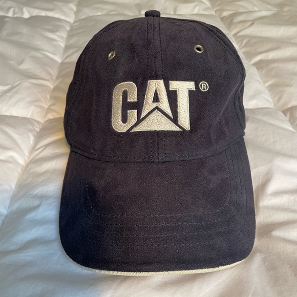 CAT Licensed Caterpillar Inc. Velvet Cap - Picture 1 of 4